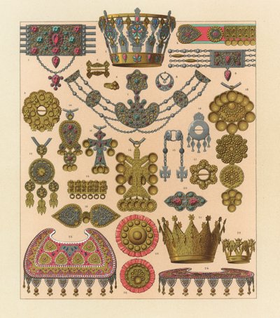Costume suédois - French School