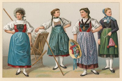 Costume suisse - French School