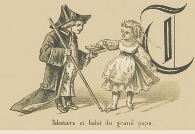 T : Le tabac et le tissu de Big Daddy - French School