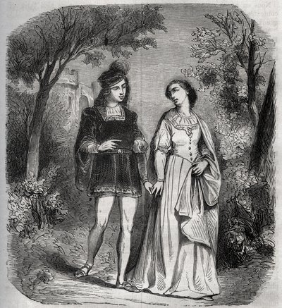Ils marchaient ensemble dans le parc : Francesca de Rimini - French School