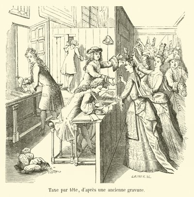 Taxe par tête, d