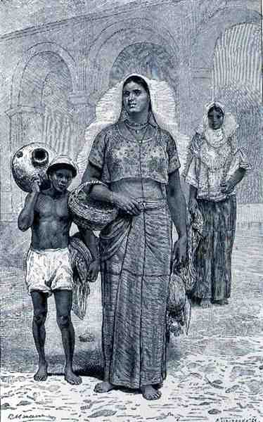 Femmes de Tehuantepec, des anciennes cités du Nouveau Monde, par Claude-Joseph-Désiré Charnay, pub. 1887 - French School