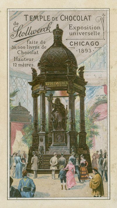 Temple du chocolat par Stollwerck - French School