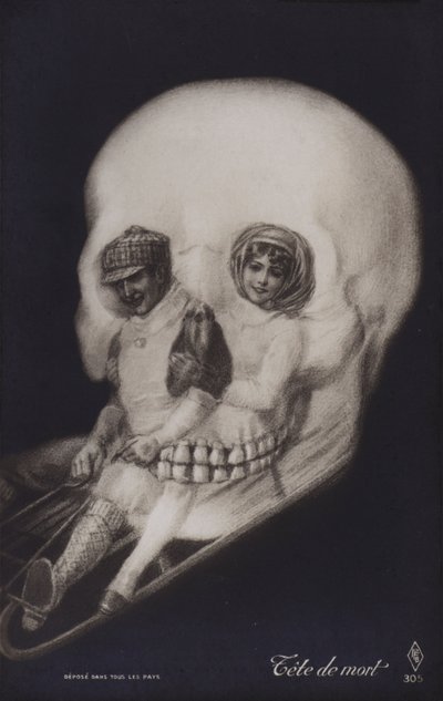 Tête de mort - French School