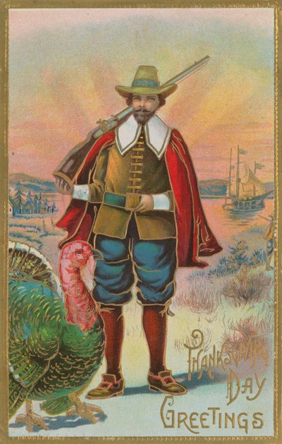 Salutations pour le jour de Thanksgiving - French School