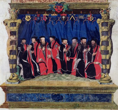 Les Échevins de Toulouse, 1554-55 - French School