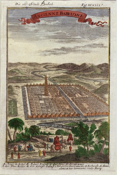 La Ville Ancienne de Babel, illustration de Description de l