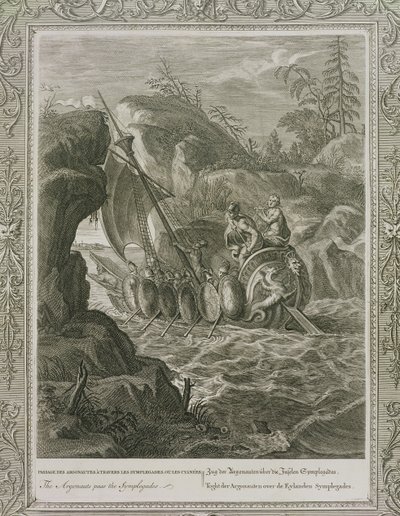 Les Argonautes passent les Symplégades - French School