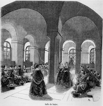 La salle de bain à l
