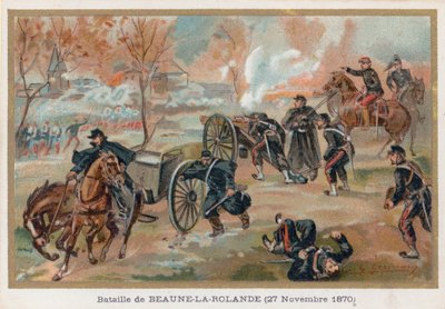 La bataille de Beaune-La-Rolande - French School