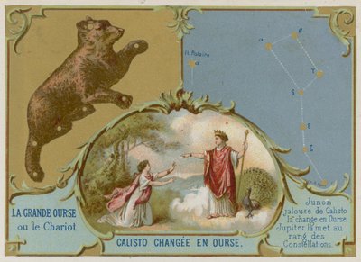 La Grande Ourse ou le Chariot - French School
