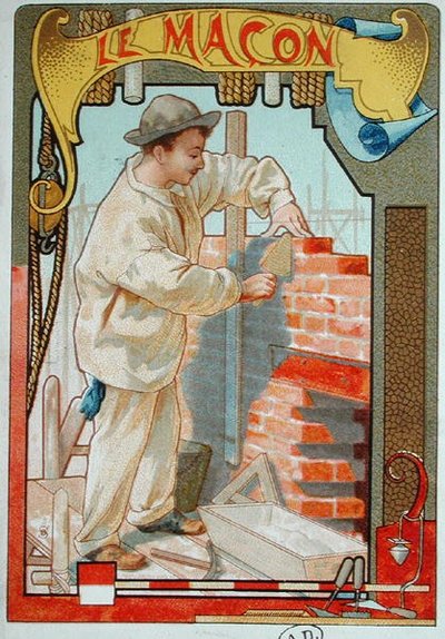 Le Maçon, illustration d
