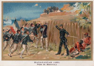 La capture de Marovoay, Madagascar - French School