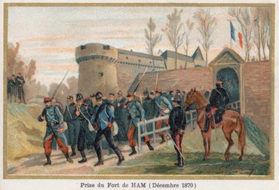 La capture du Château de Ham - French School
