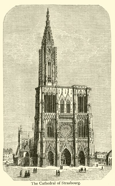 La cathédrale de Strasbourg - French School