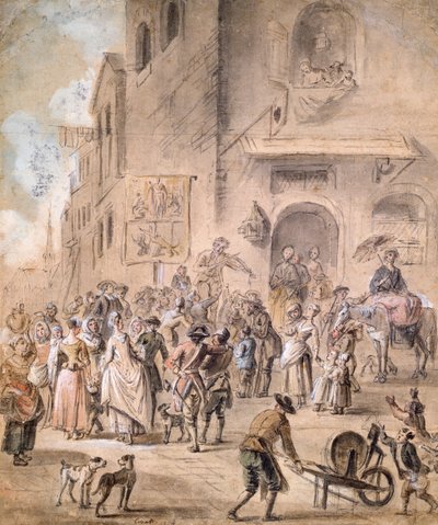 Le Charlatan, 1774 - French School