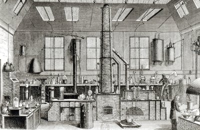 Le laboratoire de chimie d