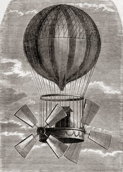 Le ballon à air chaud Comte d