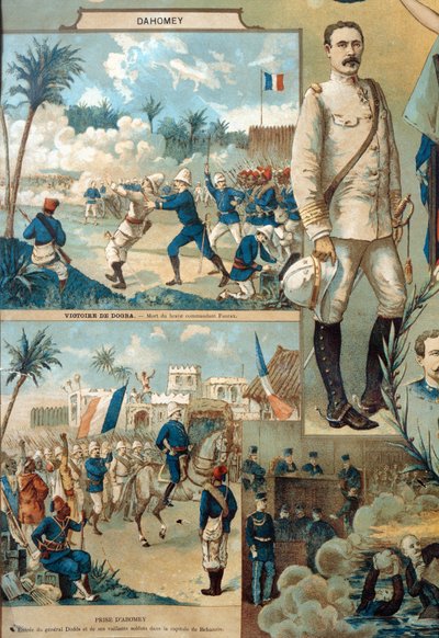 La campagne du Dahomey de 1892 - French School