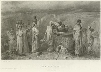 Les Danaïdes (gravure) - French School