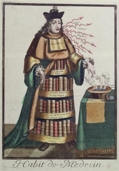 Le Médecin, un costume allégorique, d