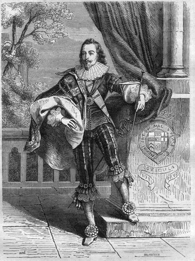 Le duc de Buckingham (George Villiers) - French School