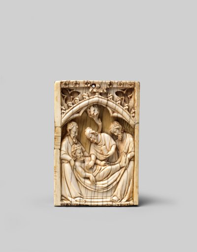 La Mise au tombeau du Christ, moitié supérieure de l