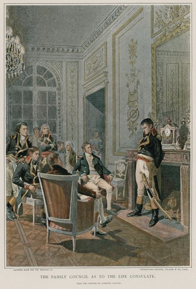 Le Conseil de famille sur le Consulat à vie - French School