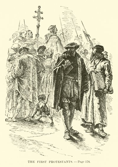 Les premiers protestants - French School