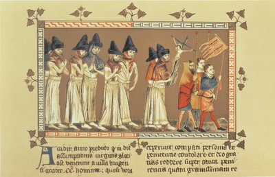 Les flagellants à Doornik en 1349, copie d