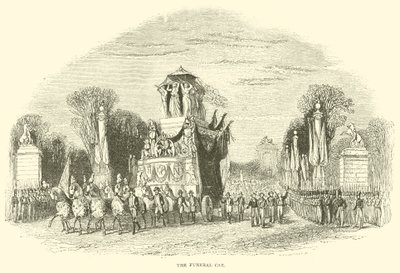 Le Char Funèbre (gravure) - French School