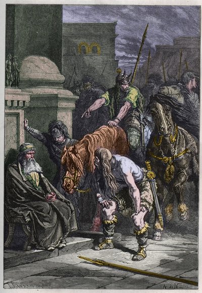 Les Gaulois à Rome - gravure de "L