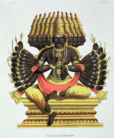 Le Géant Ravana - French School