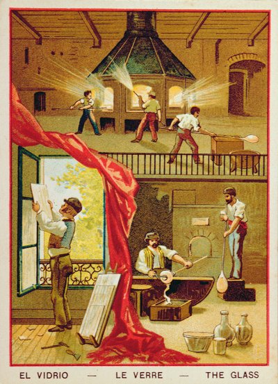 Le verre, illustration d