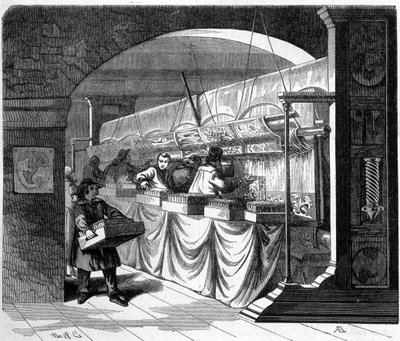 La fabrique des Gobelins. Intérieur de l
