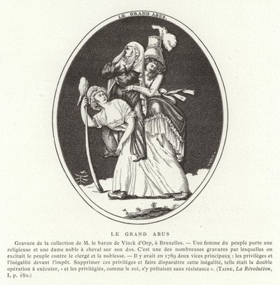 Le Grand Abus - French School