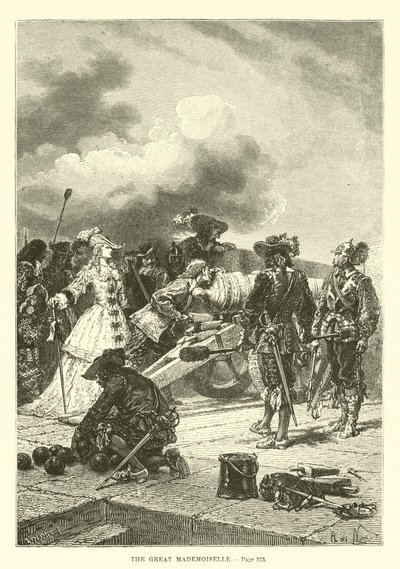 La Grande Mademoiselle - French School