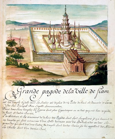 La Grande Pagode du Siam, d
