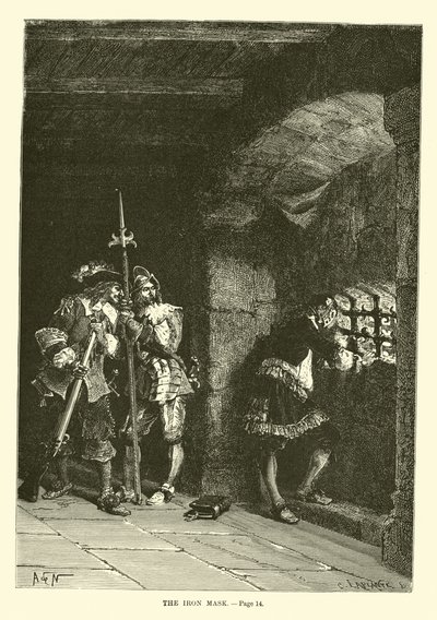 Le Masque de Fer - French School