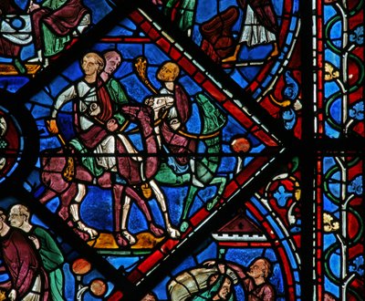 La fenêtre de Joseph : ses frères voyagent en Égypte - French School
