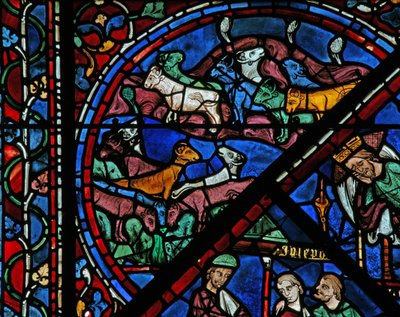 La fenêtre de Joseph : les vaches grasses et maigres dans le rêve - French School