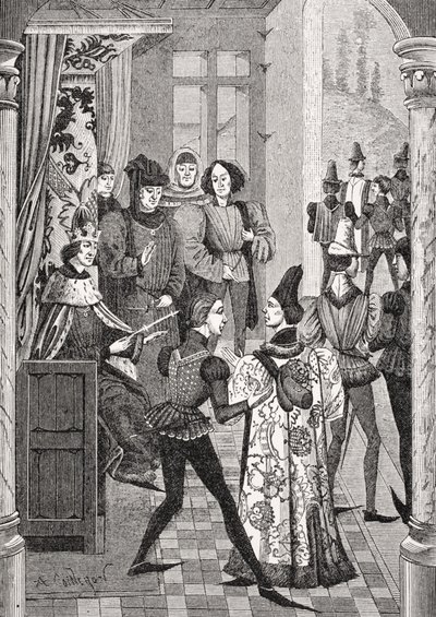 La cour du roi ou Grand Conseil, d