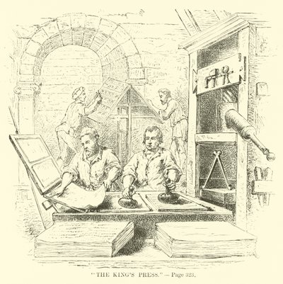 La Presse du Roi - French School