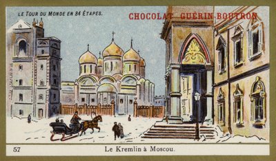 Le Kremlin à Moscou - French School