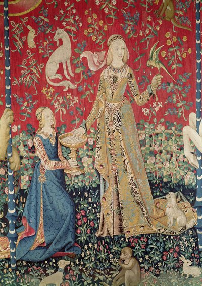La Dame à la licorne : "Le Goût" - French School
