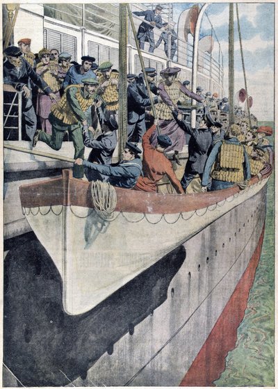 La leçon du Titanic : Exercice de canot de sauvetage sur un paquebot - French School