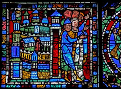 La Vie du Christ : Fuite en Égypte - les habitants de Jérusalem accueillent le retour - French School