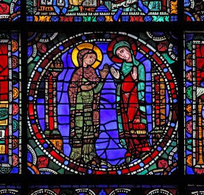 La Vie du Christ : La Visitation de la Vierge Marie - French School