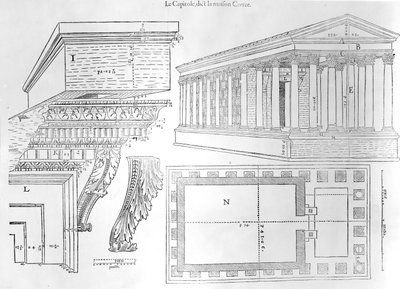 La Maison Carrée, illustration du Discours historial de l