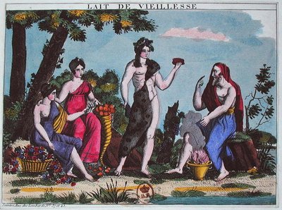 Le Lait de la Vieillesse, c.1830 - French School
